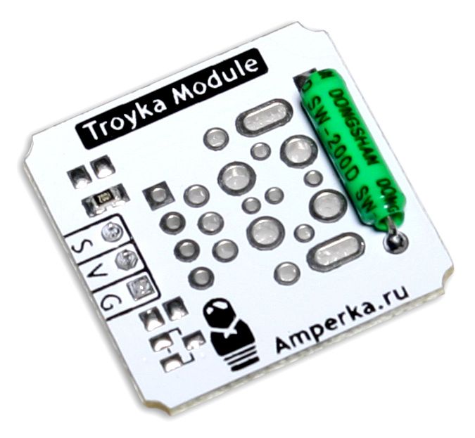 Контроллеры и модули - Датчик наклона (Troyka-модуль)